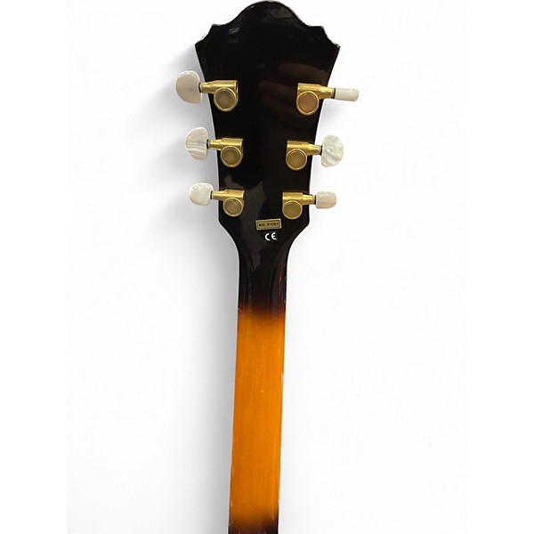 Used Ibanez AF120 Brown Sunburst Hollow Body Electric Guitar