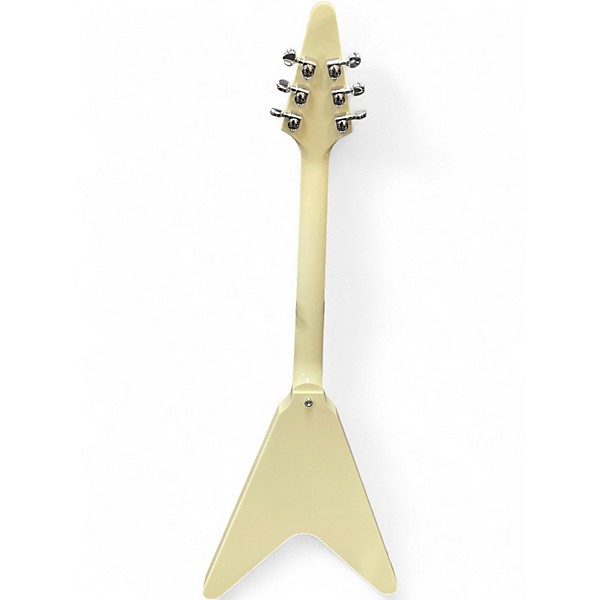 Used Gibson 70S FLYING V WHITE Solid Body Electric Guitar