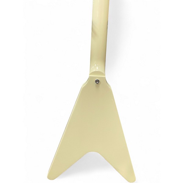 Used Gibson 70S FLYING V WHITE Solid Body Electric Guitar