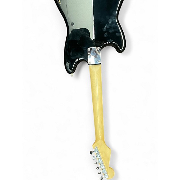 Used Fender MIM DUO-SONIC Black Solid Body Electric Guitar