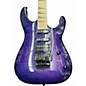 Used Jackson JS34Q Dinky Trans Purple Solid Body Electric Guitar