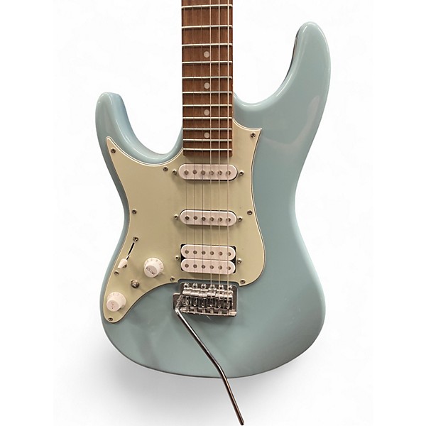 Used Ibanez Az series lefty Blue Electric Guitar