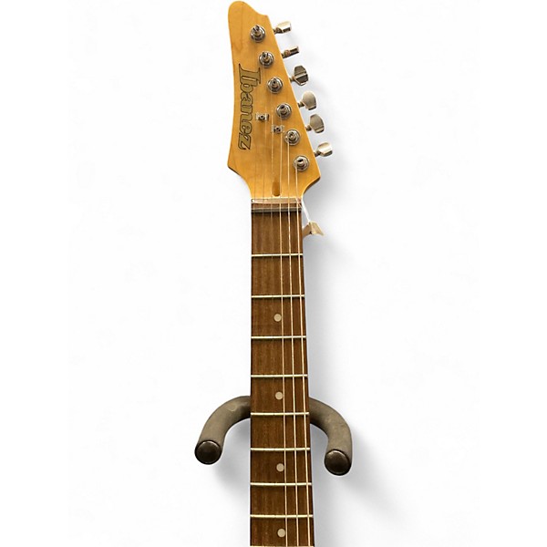 Used Ibanez Az series lefty Blue Electric Guitar