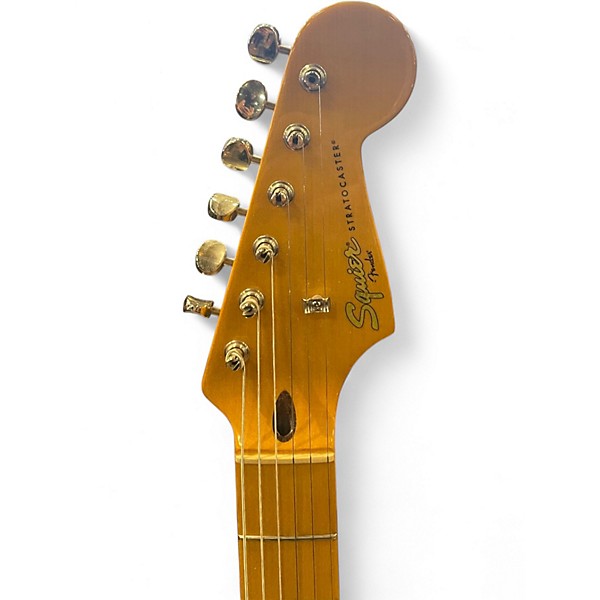 Used Squier Classic Vibe 1960S Stratocaster Olympic White Solid Body Electric Guitar