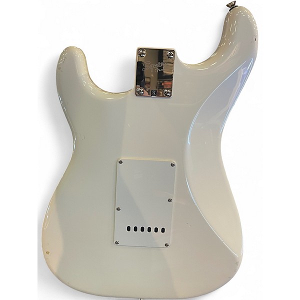 Used Squier Classic Vibe 1960S Stratocaster Olympic White Solid Body Electric Guitar