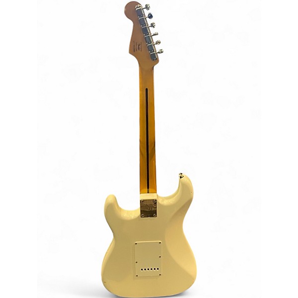 Used Squier Classic Vibe 1960S Stratocaster Olympic White Solid Body Electric Guitar