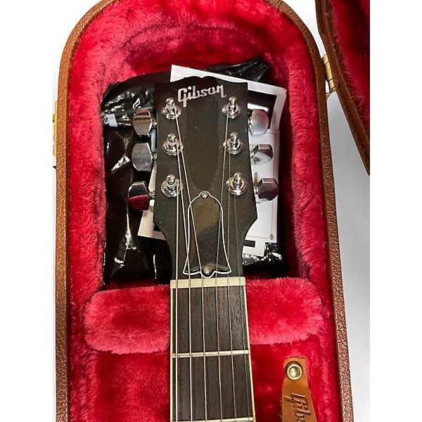 Used Gibson Kirk Hammett "Greeny" Les Paul Standard Gold Solid Body Electric Guitar