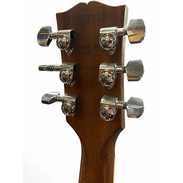 Used Gibson Kirk Hammett "Greeny" Les Paul Standard Gold Solid Body Electric Guitar