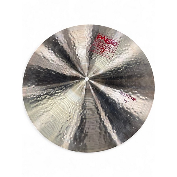 Used Paiste 18in 2002 Ride Cymbal