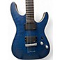Used Schecter Guitar Research C1 Platinum Midnight Blue Solid Body Electric Guitar