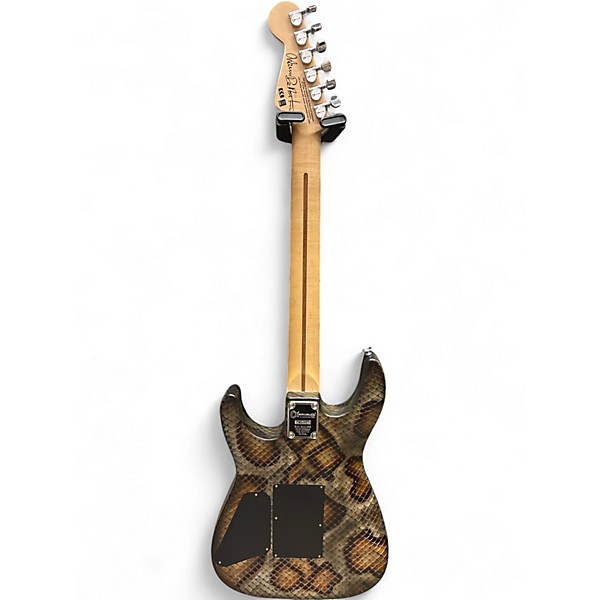 Used Charvel Warren DeMartini Signature Snake Pro Mod Snakeskin Solid Body Electric Guitar