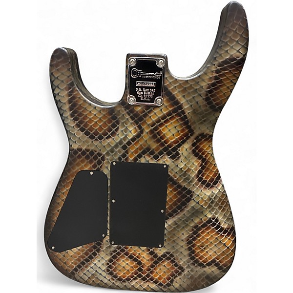 Used Charvel Warren DeMartini Signature Snake Pro Mod Snakeskin Solid Body Electric Guitar