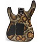 Used Charvel Warren DeMartini Signature Snake Pro Mod Snakeskin Solid Body Electric Guitar