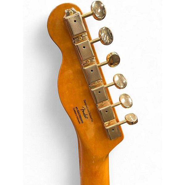 Used Squier Classic Vibe Telecaster Thinline Aztec Gold Hollow Body Electric Guitar