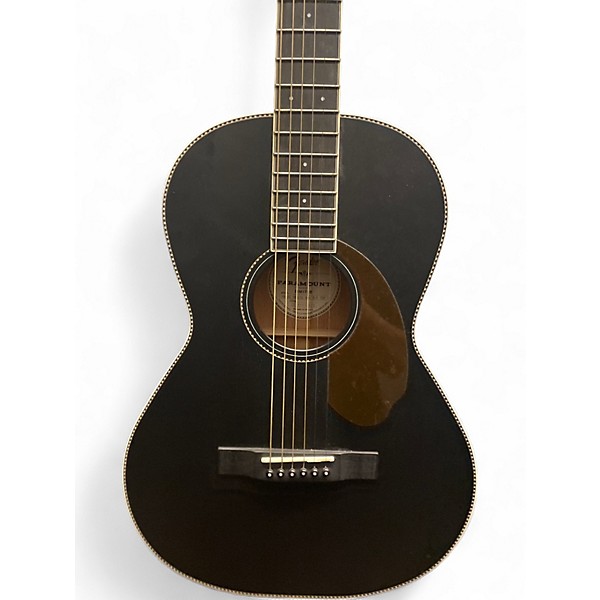 Used Fender Paramount PM-2 Black Acoustic Electric Guitar