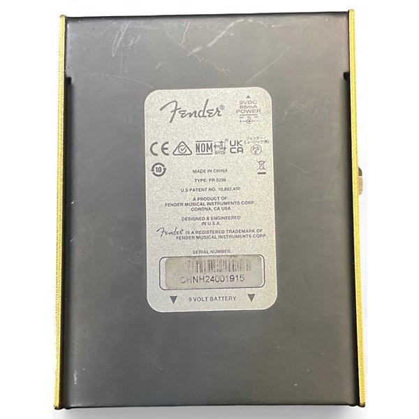 Used Fender PUGILIST Effect Pedal