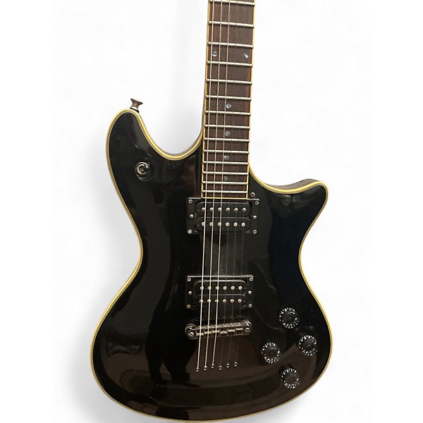 Used Schecter Guitar Research TEMPEST BLACKJACK Black Solid Body Electric Guitar