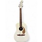 Used Fender Malibu Player Arctic White Acoustic Electric Guitar thumbnail