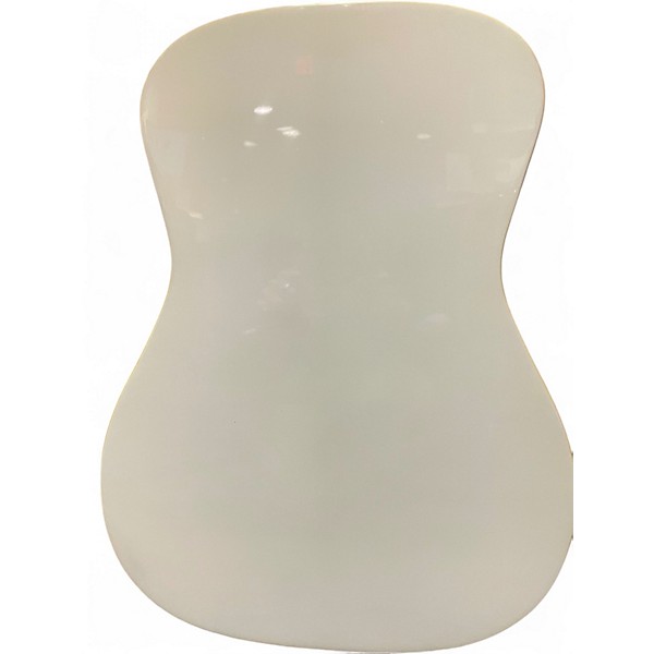 Used Fender Malibu Player Arctic White Acoustic Electric Guitar