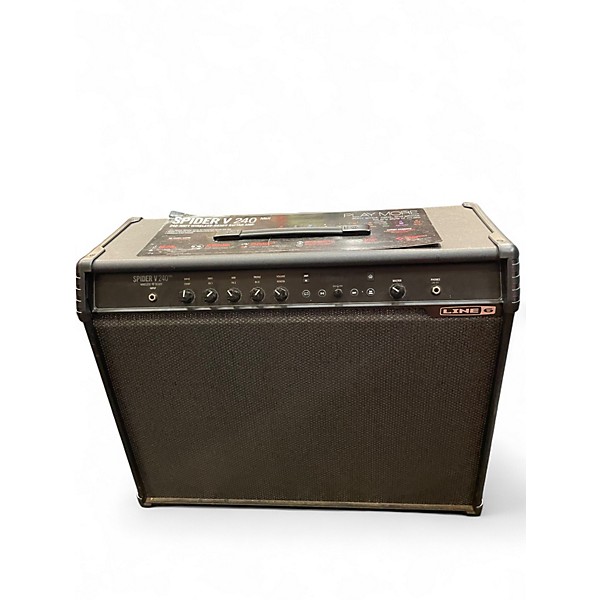 Used Line 6 Spider V 240 2x12 Guitar Combo Amp