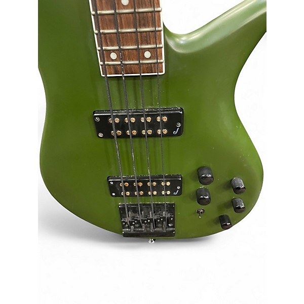Used 2021 Jackson X Series Spectra SBX IV olive drab Electric Bass Guitar