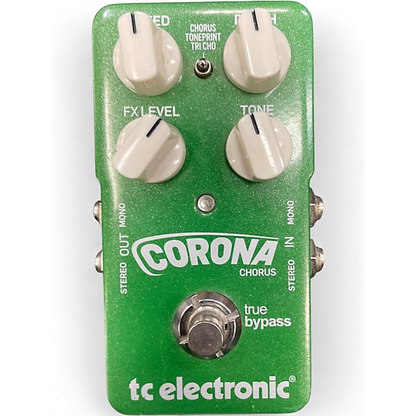 Used TC Electronic Corona Chorus Effect Pedal