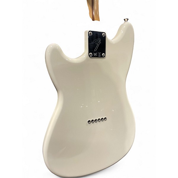 Used 2016 Fender Player Duo-Sonic Arctic White Solid Body Electric Guitar