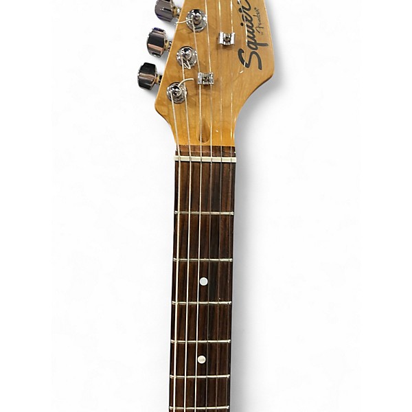 Used Squier Standard Stratocaster Blue Solid Body Electric Guitar