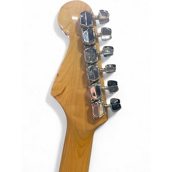 Used Squier Standard Stratocaster Black Solid Body Electric Guitar