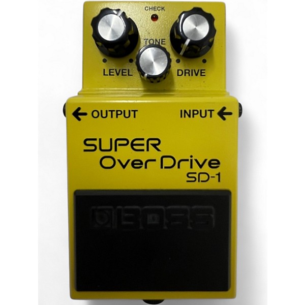 Used BOSS SD1 Super Overdrive Effect Pedal