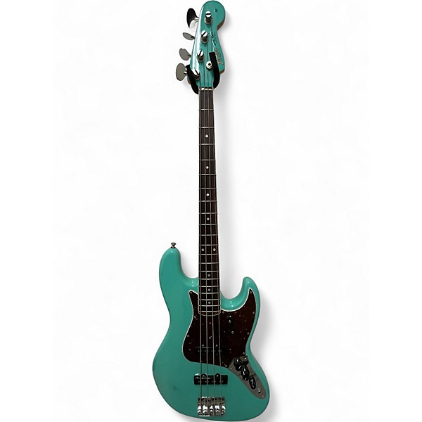Used Fender American vintage ii jazz bass 66 reissue Seafoam Green Electric Bass Guitar