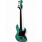 Used Fender American vintage ii jazz bass 66 reissue Seafoam Green Electric Bass Guitar thumbnail