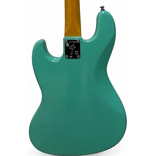 Used Fender American vintage ii jazz bass 66 reissue Seafoam Green Electric Bass Guitar