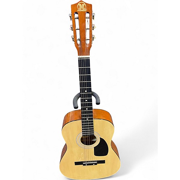 Used Hondo H015S Natural Acoustic Guitar