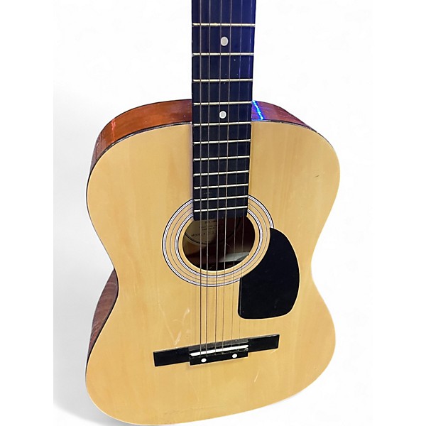 Used Hondo H015S Natural Acoustic Guitar