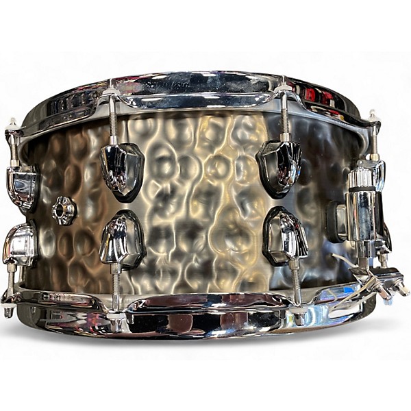 Used Mapex 14in Black Panther Persuader Hammered Brass Antique Drum