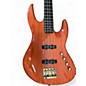 Used ESP CUSTOM SHOP AMAZE 4  Trans Orange Electric Bass Guitar