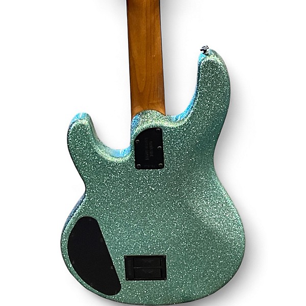 Used Ernie Ball Music Man sting ray special hh aqua sparkle Electric Bass Guitar
