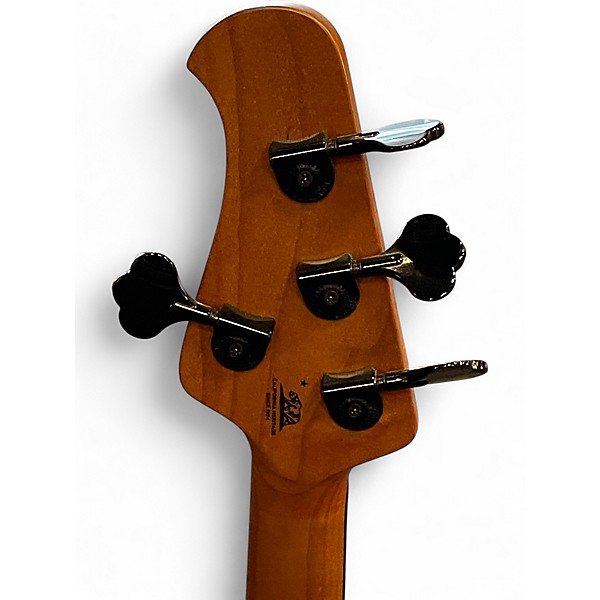 Used Ernie Ball Music Man sting ray special hh aqua sparkle Electric Bass Guitar