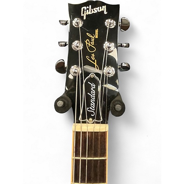 Used 2016 Gibson Les Paul Standard Black Solid Body Electric Guitar