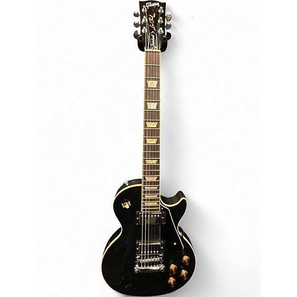 Used 2016 Gibson Les Paul Standard Black Solid Body Electric Guitar