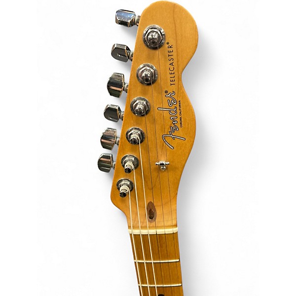 Used Fender American Professional Telecaster Daphne Blue Solid Body Electric Guitar