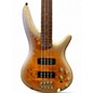 Used Ibanez SR4000E Mars Gold Metallic Burst Electric Bass Guitar