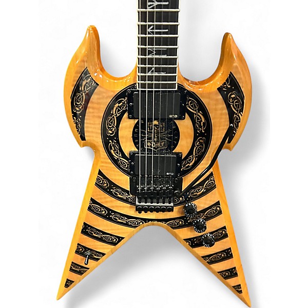 Used Wylde Audio Warhammer Norse Dragon Bullseye  Solid Body Electric Guitar