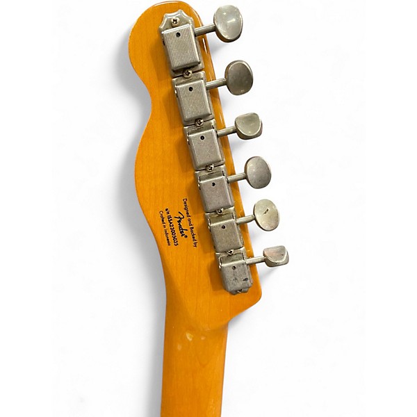 Used Squier Telecaster Custom 2 Color Sunburst Solid Body Electric Guitar