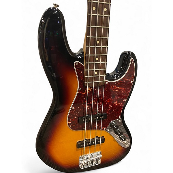 Used Fender Player Precision Bass 2 Color Sunburst Electric Bass Guitar