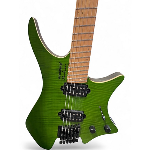 Used strandberg Boden Standard NX 6 Green Solid Body Electric Guitar