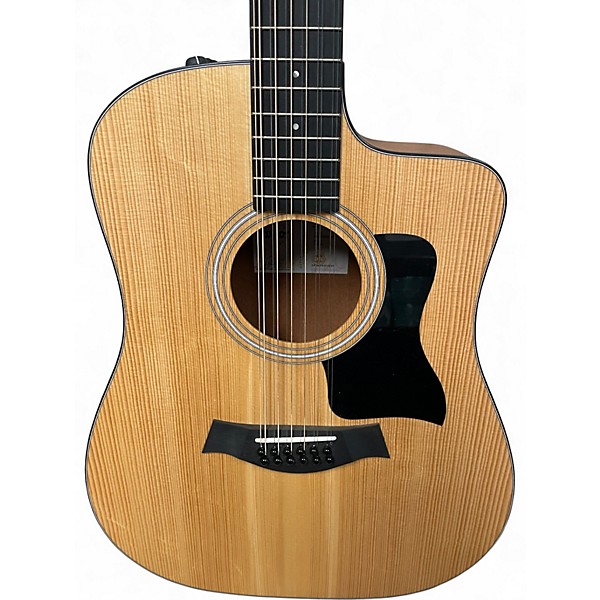 Used Taylor 150ce Natural 12 String Acoustic Electric Guitar