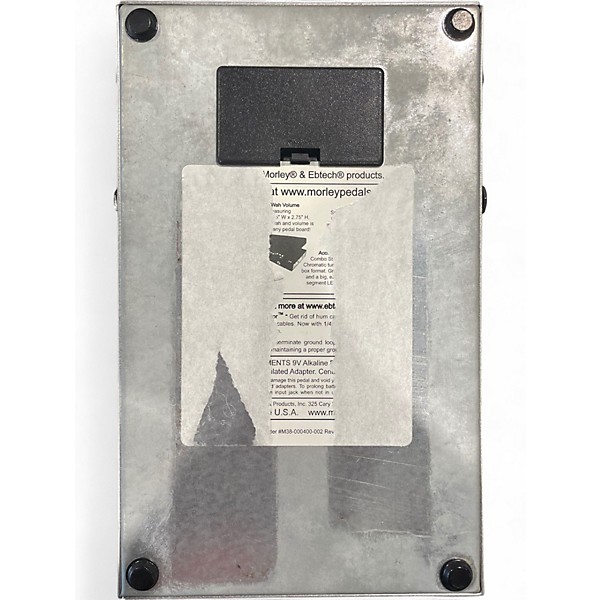 Used Morley CLIFF BURTON TRIBUTE SERIES POWER FUZZ WAH Effect Pedal