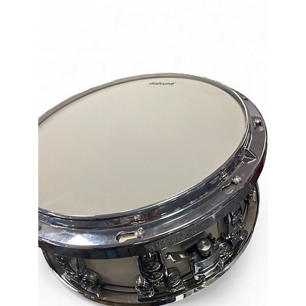 Used dialtune 14in 6.5"X14" SNARE Olympic White Drum